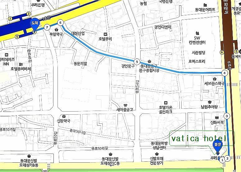 Vatica Hotel Dongdaemun Сеул Экстерьер фото